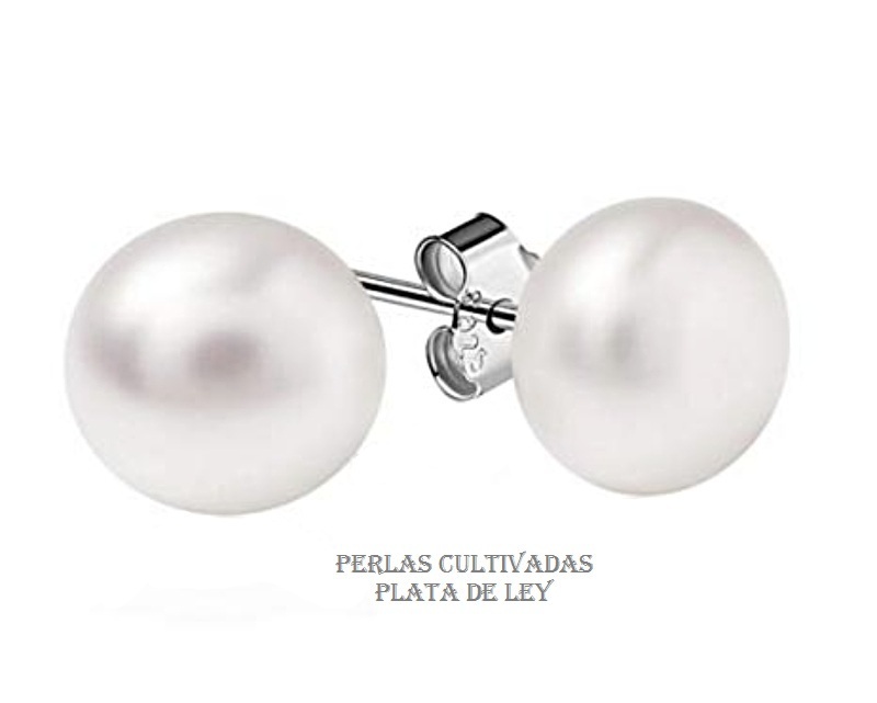 de Perlas Cultivadas 9-9,5 mm y Plata de Ley - Joyas y diseños
