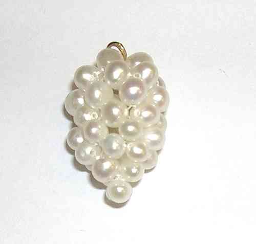 Colgante de Perlas Cultivadas forma Racimo 20x10 mm